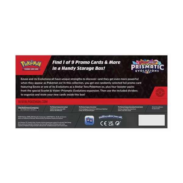 Pokémon TCG: Scarlet & Violet Prismatic Evolutions Surprise Box
