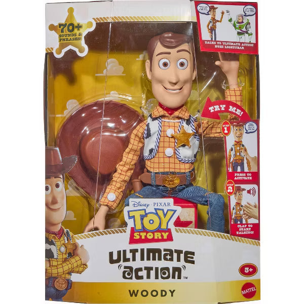 Disney Toy Story Woody Ultimate Action 16" Action Figure