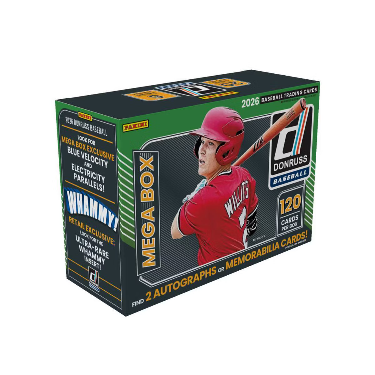 Panini 2026 MLB Donruss Baseball Mega Box