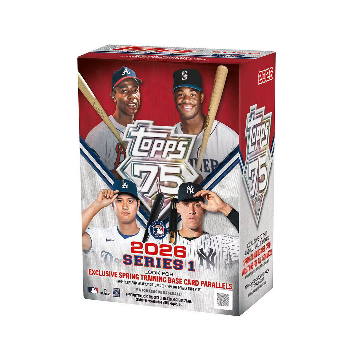 Topps 2026 MLB Series 1 Baseball Trading Card Value Box