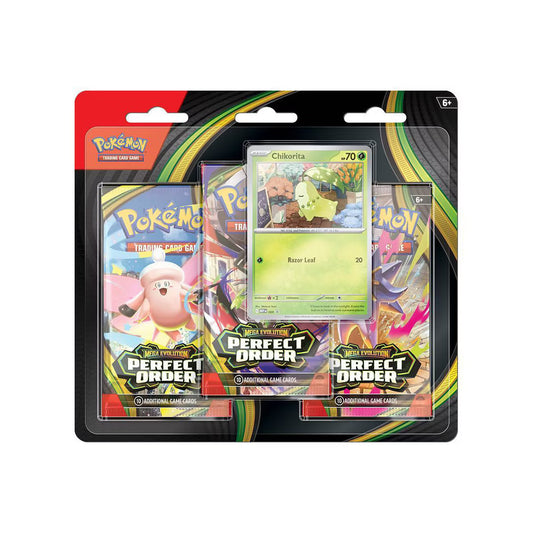 Pokémon TCG: Mega Evolution Perfect Order 3-Booster Blister