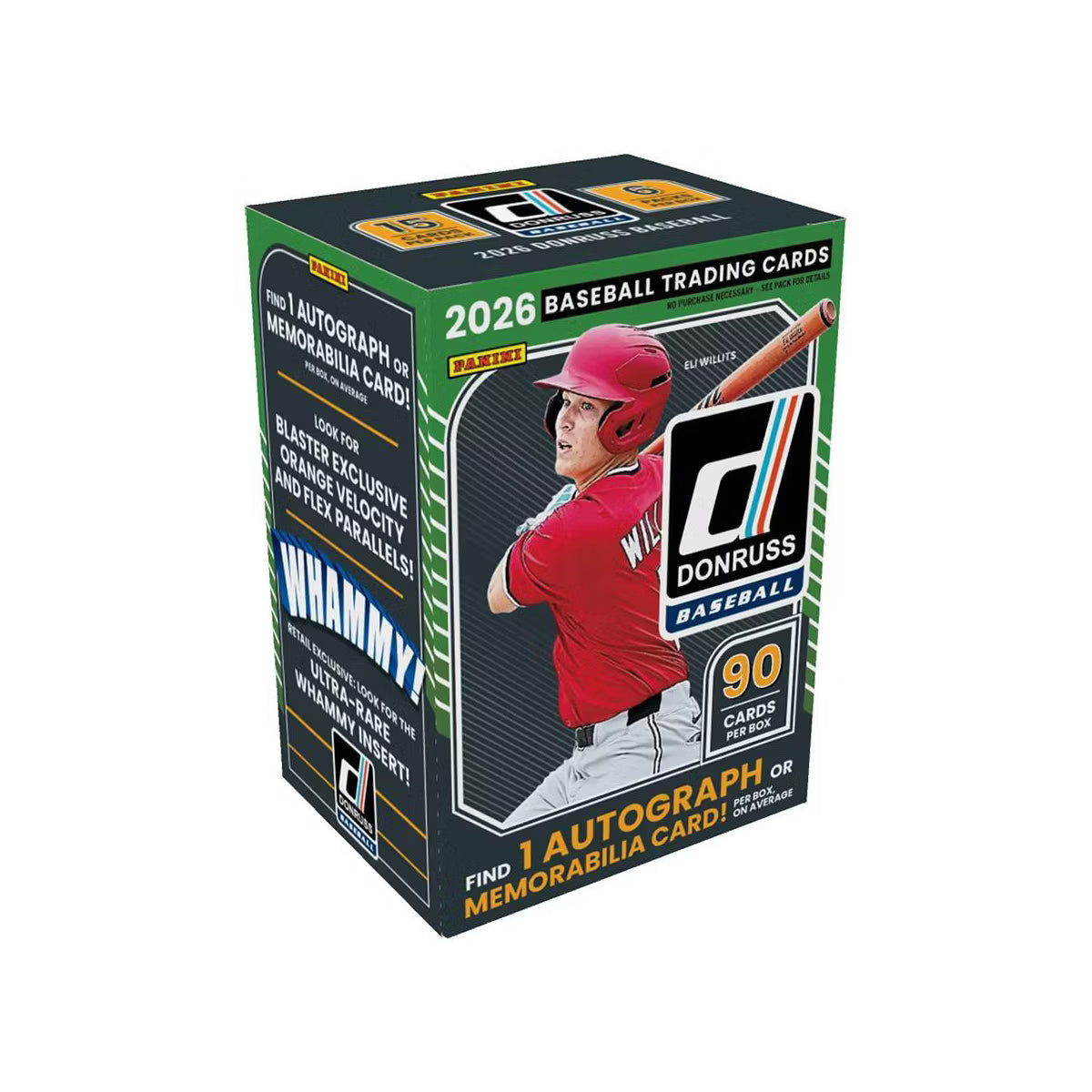 Panini 2026 Donruss Baseball Trading Card Blaster Box