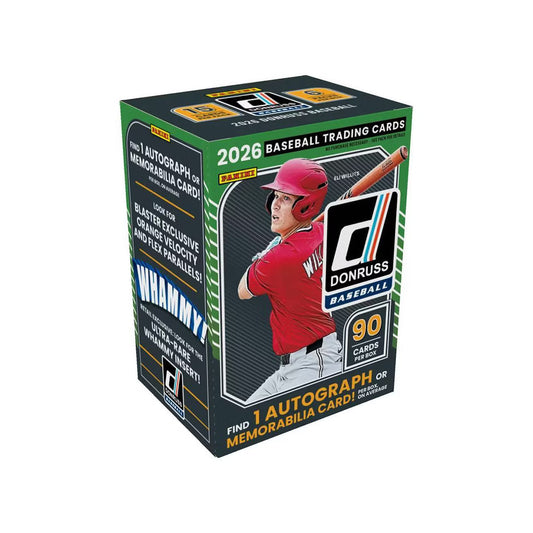 Panini 2026 Donruss Baseball Trading Card Blaster Box