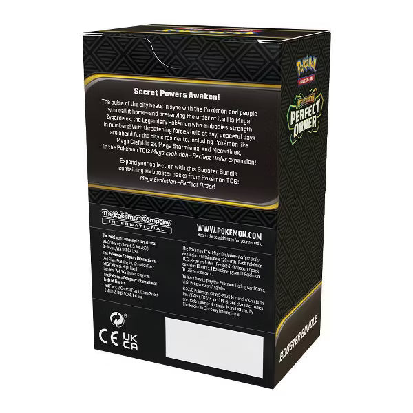 Pokémon TCG: Mega Evolution Perfect Order Booster Bundle