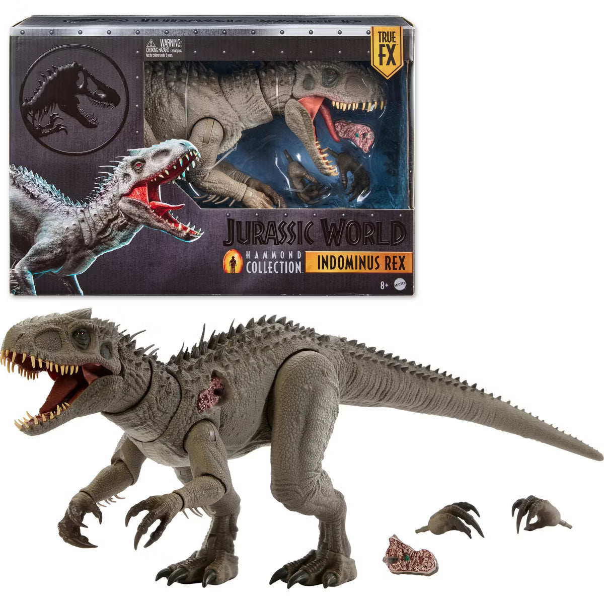 Jurassic World Hammond Collection Indominus Rex Deluxe Articulated Action Figure Large Size