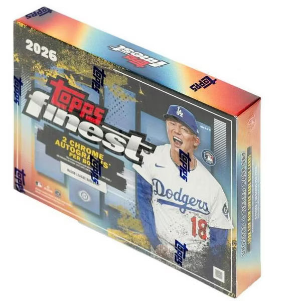 Topps 2026 Finest Baseball Hobby Box