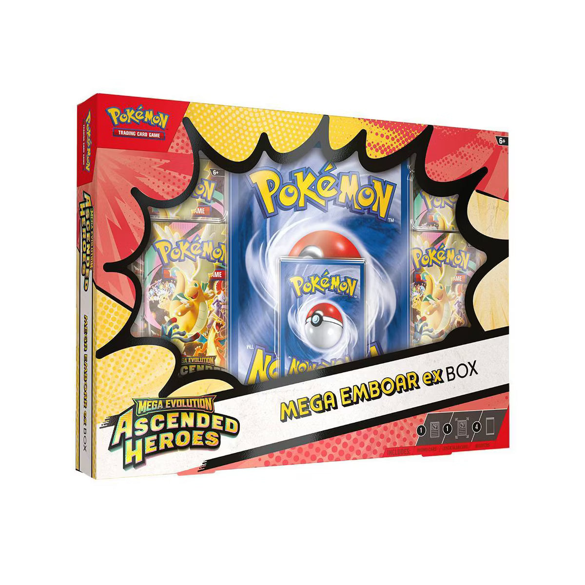 Pokémon TCG: Mega Evolution Ascended Heroes Mega Emboar ex Box
