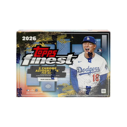 Topps 2026 Finest Baseball Hobby Box
