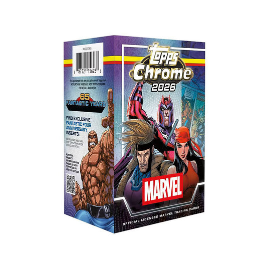 Topps TCG: 2026 Chrome Marvel Comics Value Box