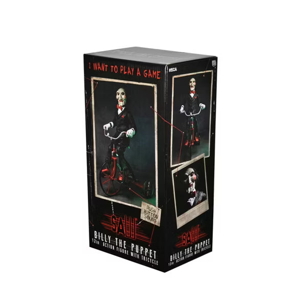 NECA Saw Billie The Puppet with Tricycle 12" Action Figure