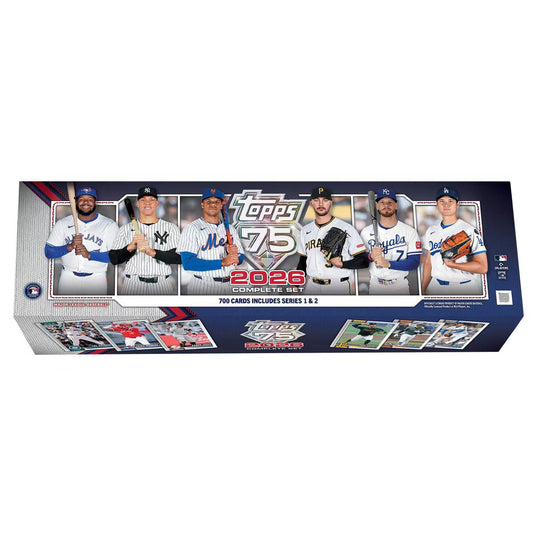 Topps 2026 MLB Series 1 & 2 Baseball Trading Card Complete Set