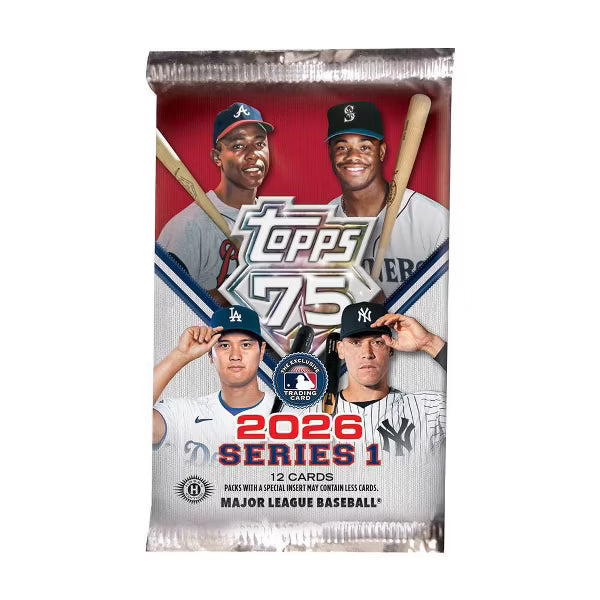 Topps 2026 MLB Series 1 Baseball Trading Card Value Box