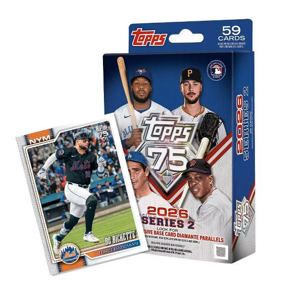 Topps 2026 MLB Series 2 Baseball Trading Card Hanger Pack