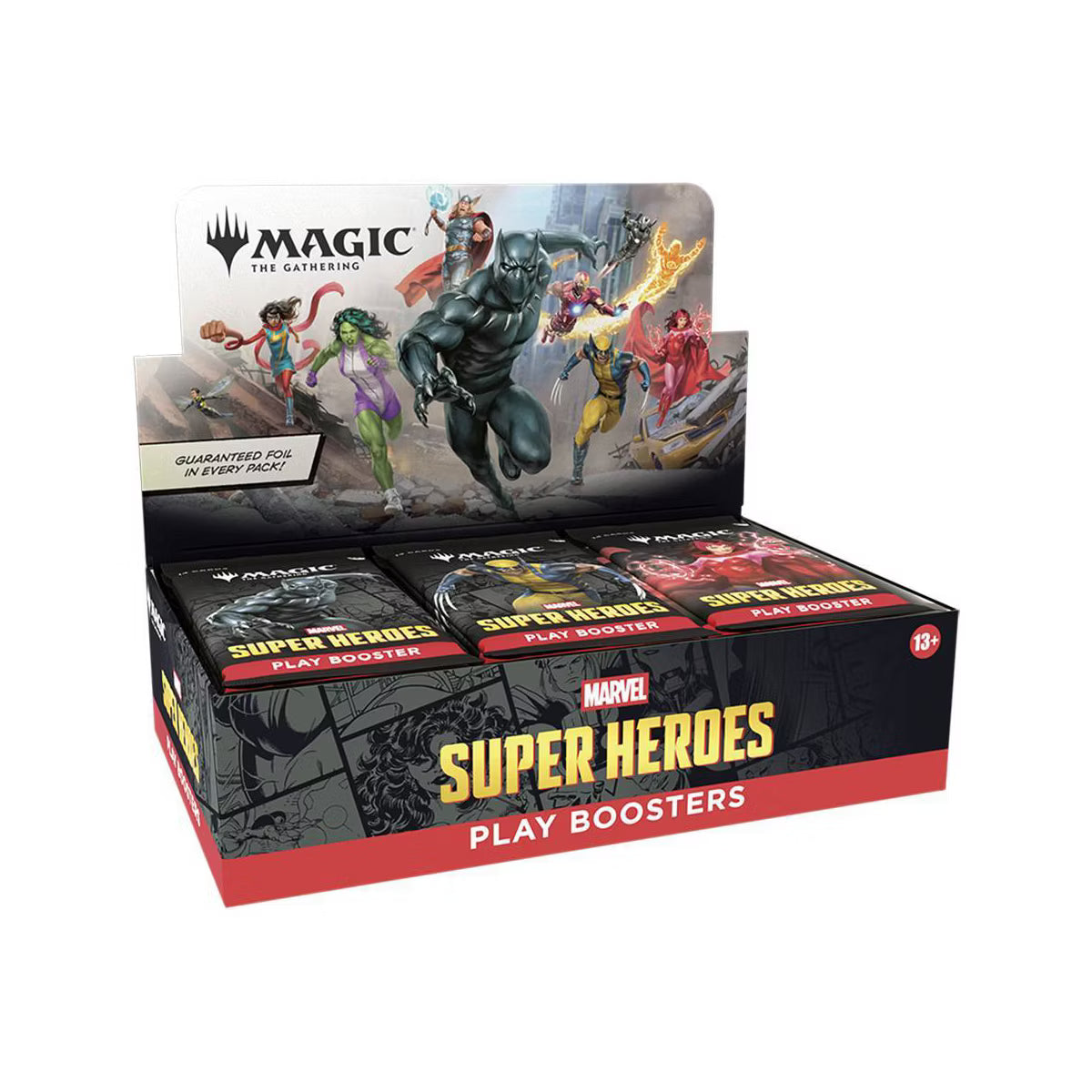 Magic The Gathering  Marvel Super Heroes Play Booster Box  30 Packs