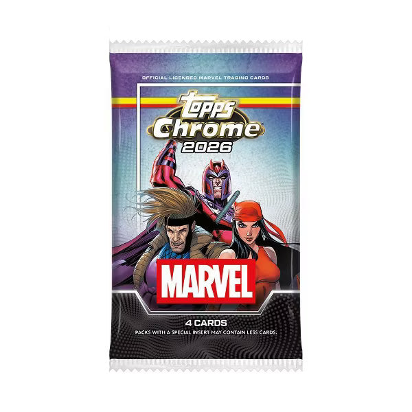 Topps TCG: 2026 Chrome Marvel Comics Value Box
