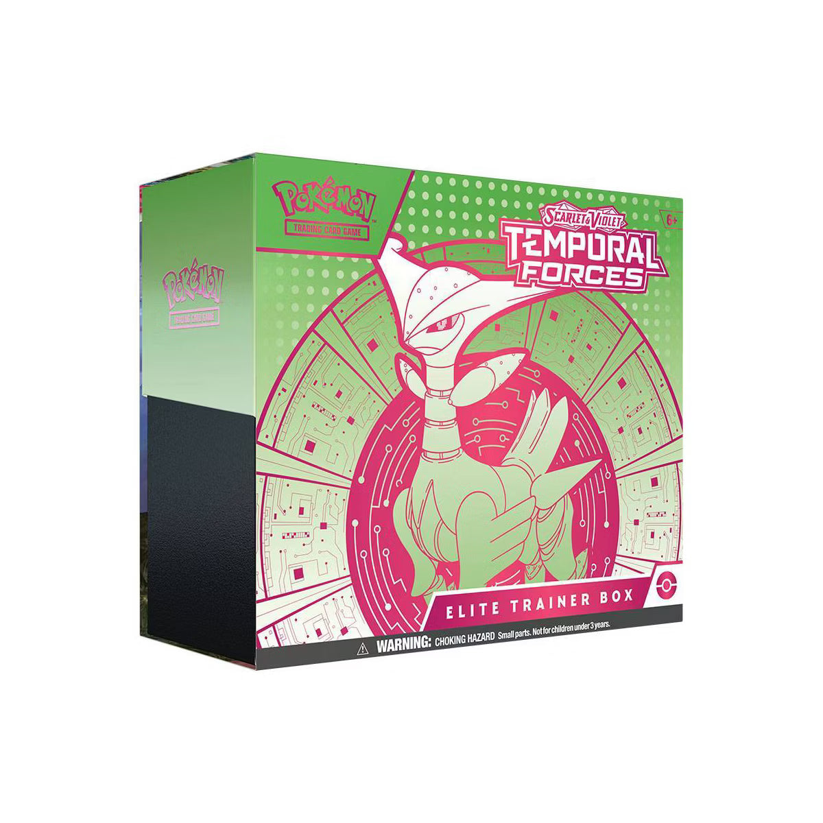 Pokémon TCG: Scarlet & Violet Temporal Forces Elite Trainer Box Iron Leaves