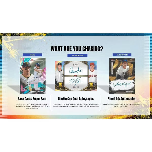 Topps 2026 Finest Baseball Mega Box
