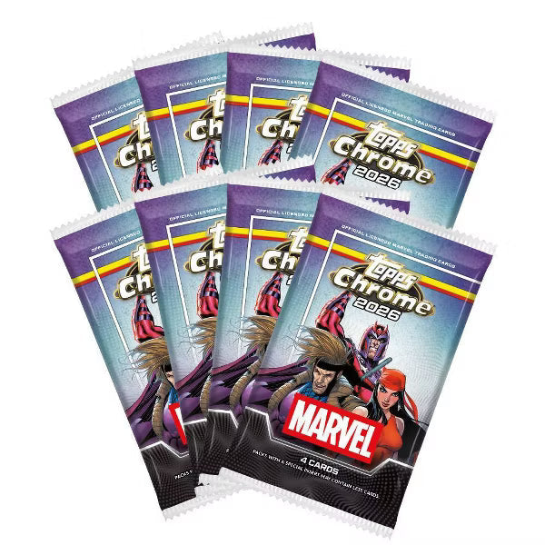 Topps TCG: 2026 Chrome Marvel Comics Value Box