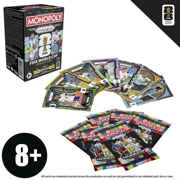 Monopoly Panini Prizm: FIFA World Cup Trading Cards Booster Box