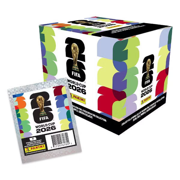 Panini 2026 FIFA World Cup Sticker Collection - Box of 50 Packs