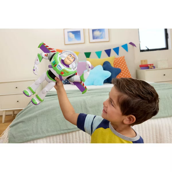 Disney and Pixar Toy Story 5 Ultimate Action Buzz Lightyear Figure with Animated Mode 12"