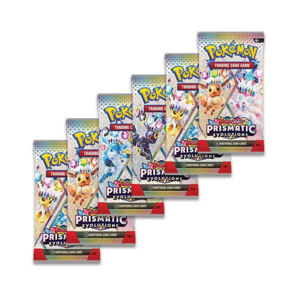 Pokémon TCG: Scarlet & Violet Prismatic Evolutions Booster Bundle