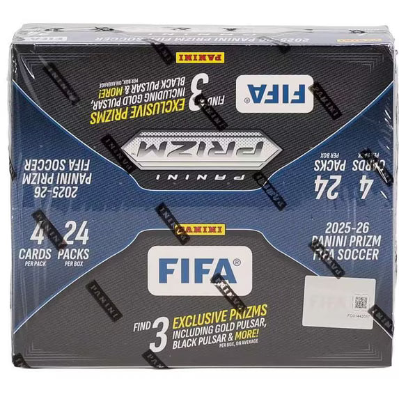 Panini 2025-2026 Prizm FIFA Soccer Retail Box