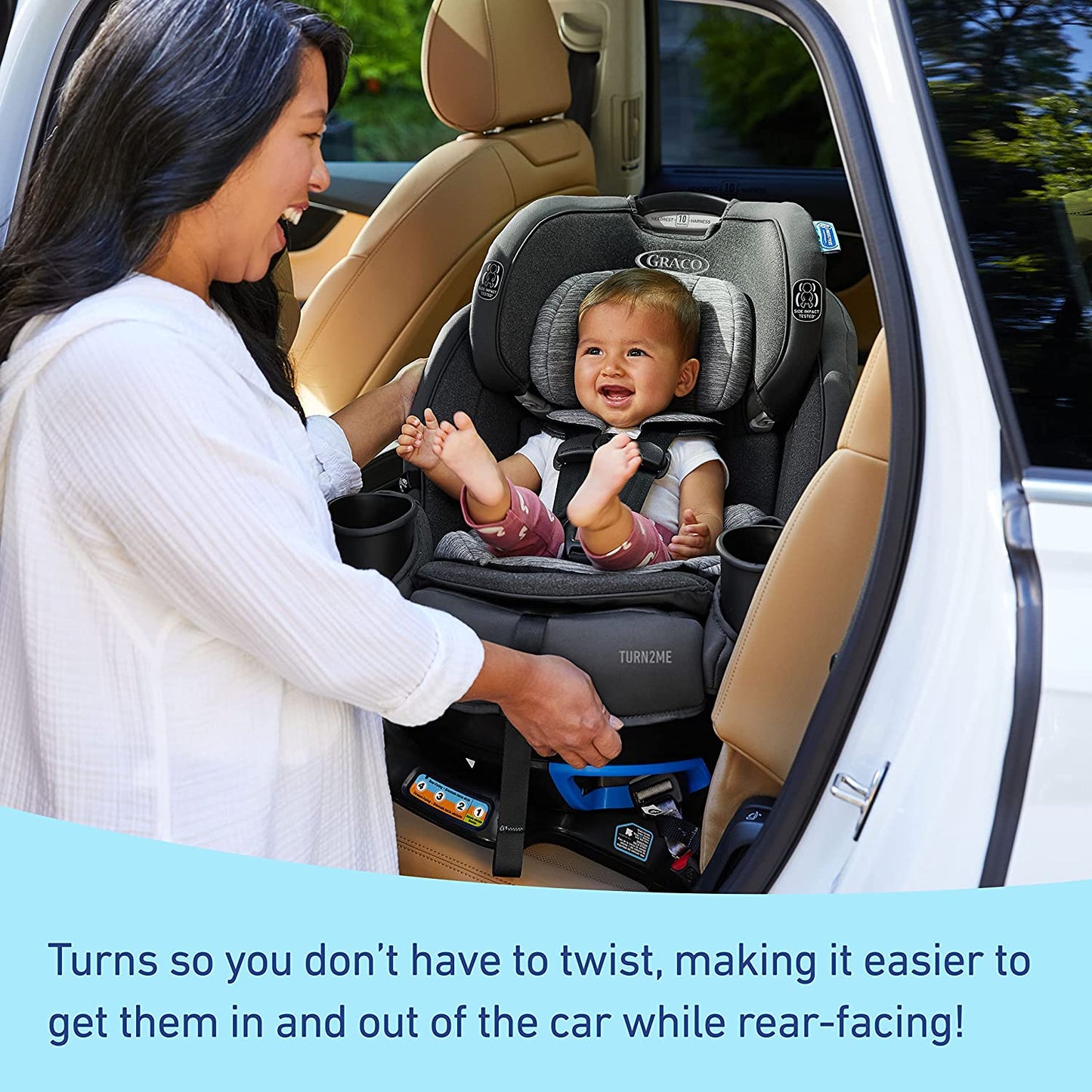 Graco Turn2Me 3-in-1 Rotating Car Seat image 3
