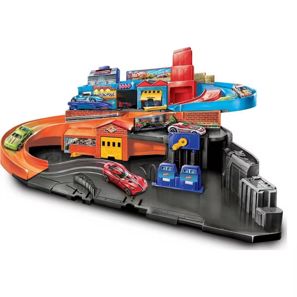 Hot Wheels Ultra Hots Sto & Go Track Set image 1