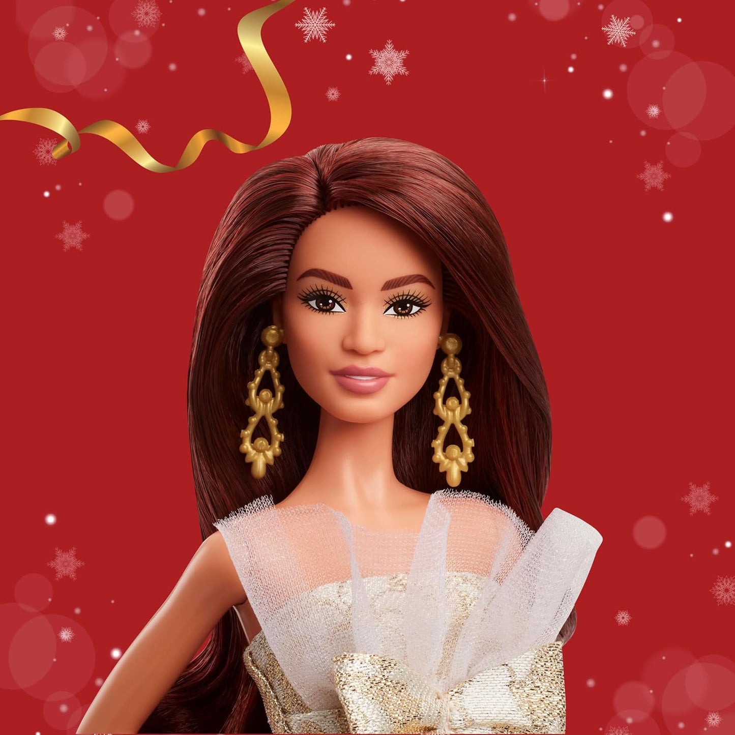 Barbie Signature 2025 Holiday Fashion Doll Straight Hair image 1