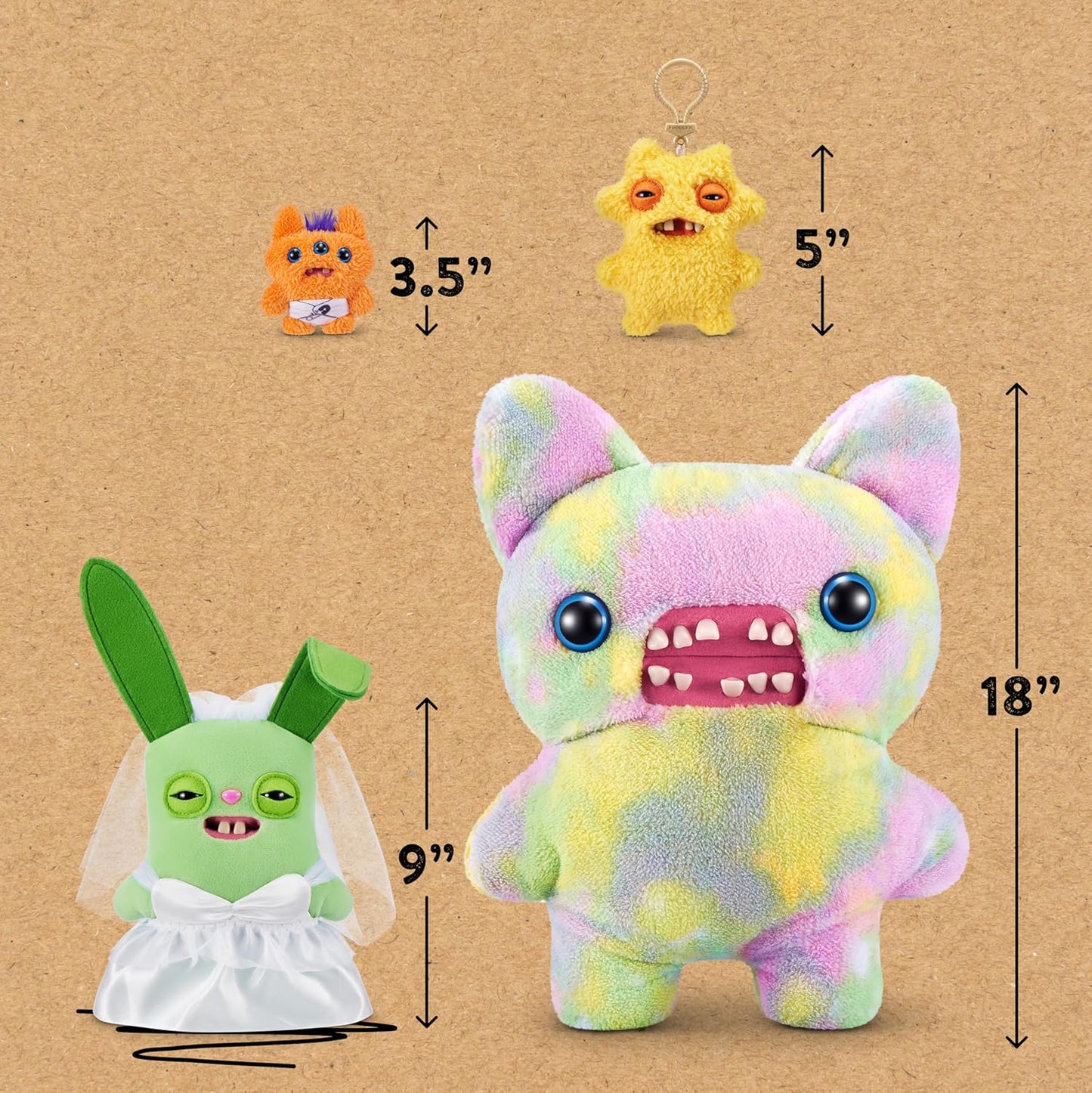 Zuru Fuggler Wedding Day Plush Set image 6