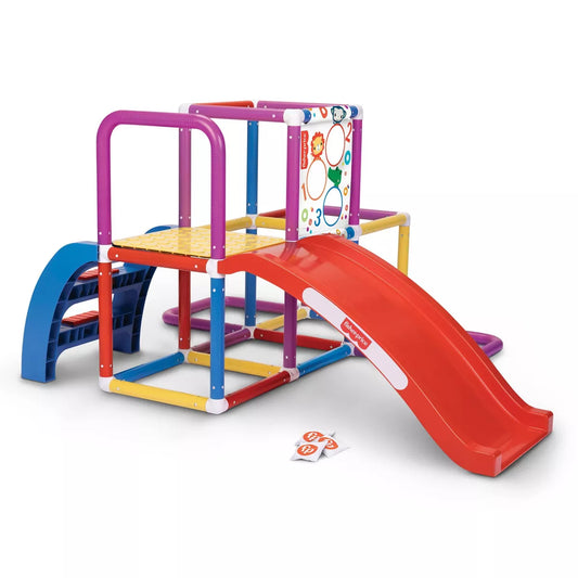 Fisher-Price Climbing Jungle Gym Play Set with Toss Game image 0