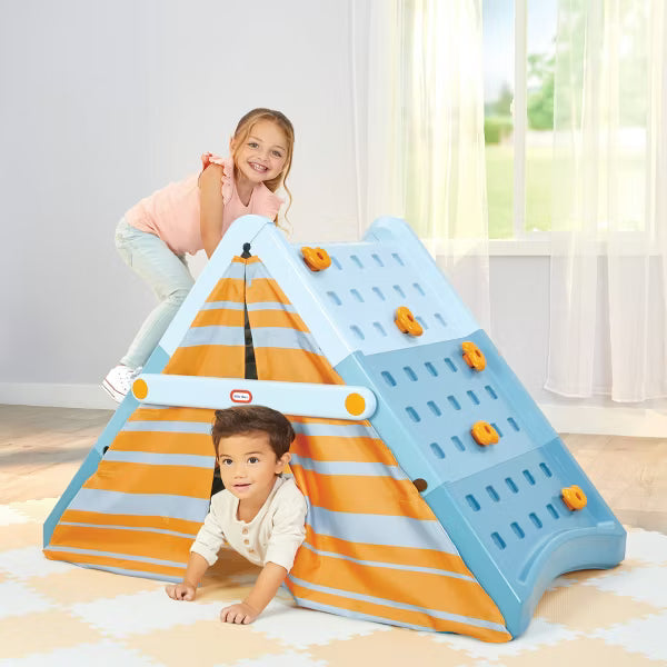 Little Tikes Campin' and Climb Wall Dome Climbers image 1