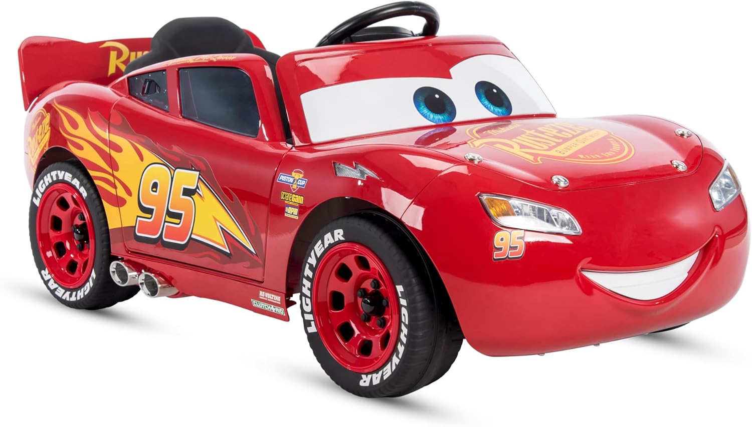 Huffy 6V Disney Pixar Lightning McQueen Ride-On Toy image 0