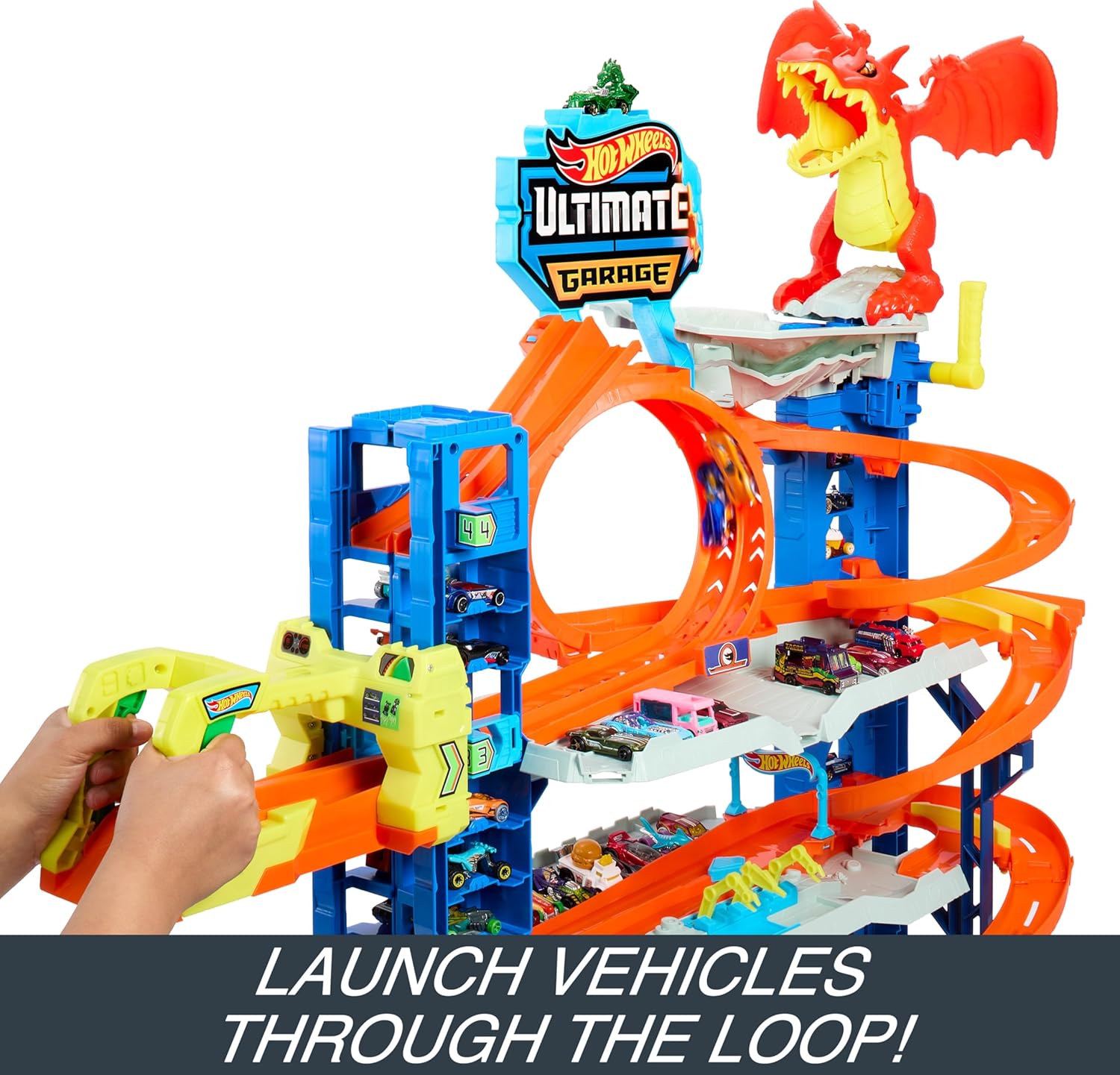 Hot Wheels Ultimate Garage, car eating Dragon image 2