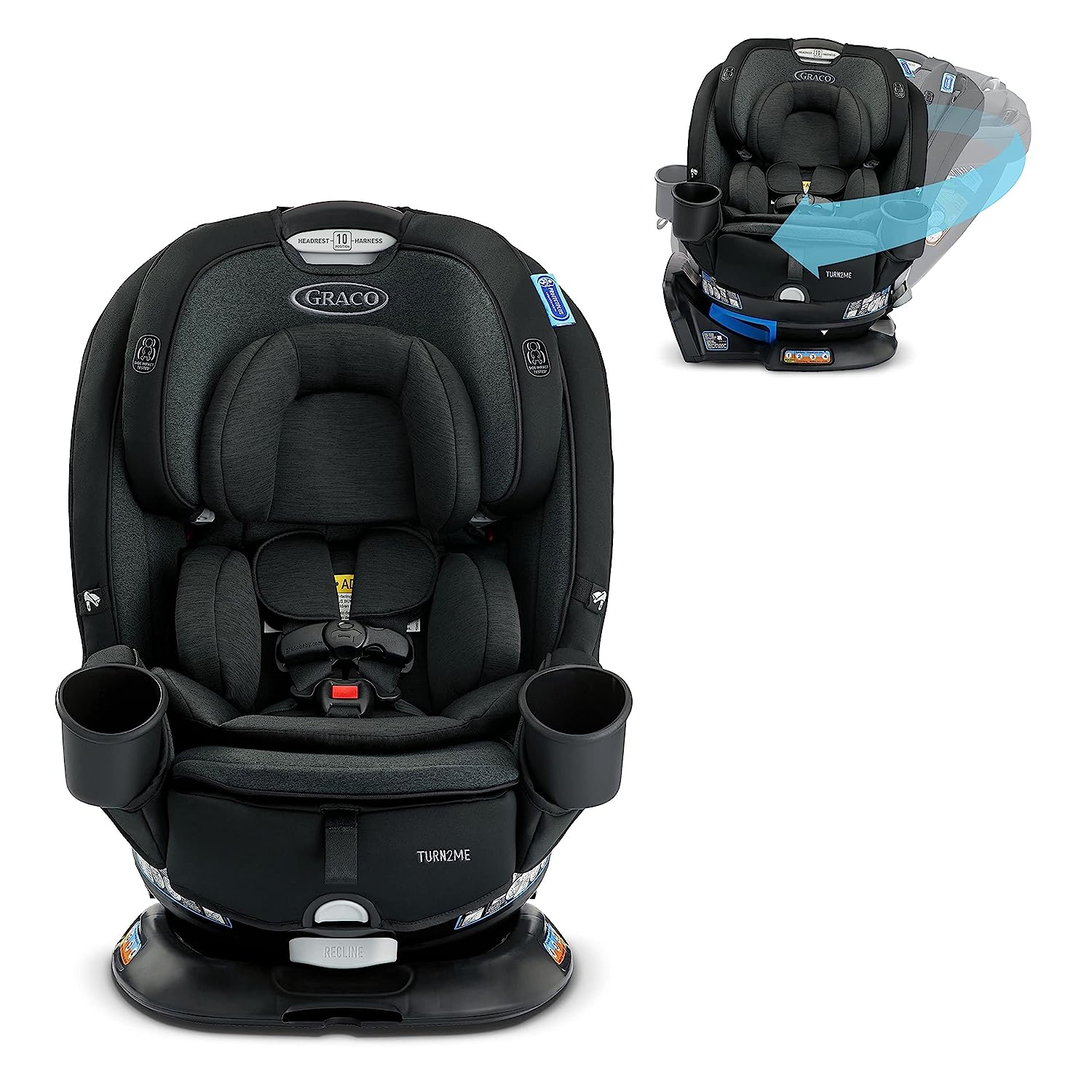Graco Turn2Me 3-in-1 Rotating Car Seat image 0