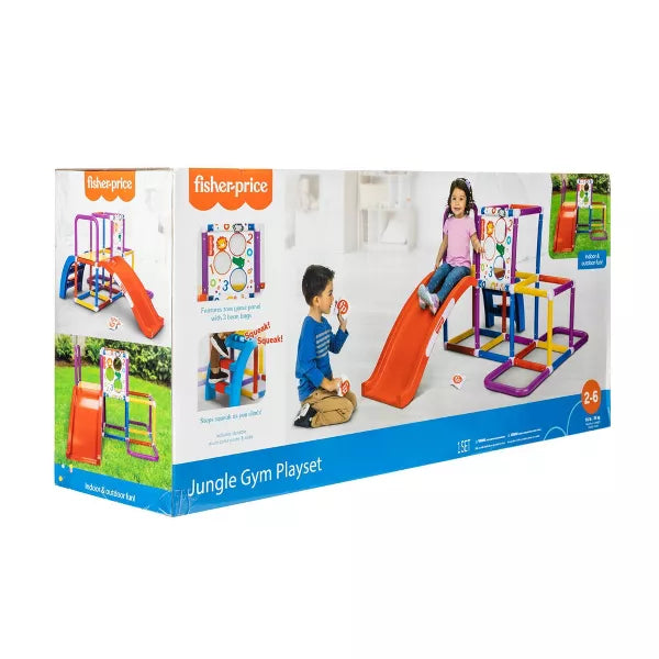 Fisher-Price Climbing Jungle Gym Play Set with Toss Game image 9