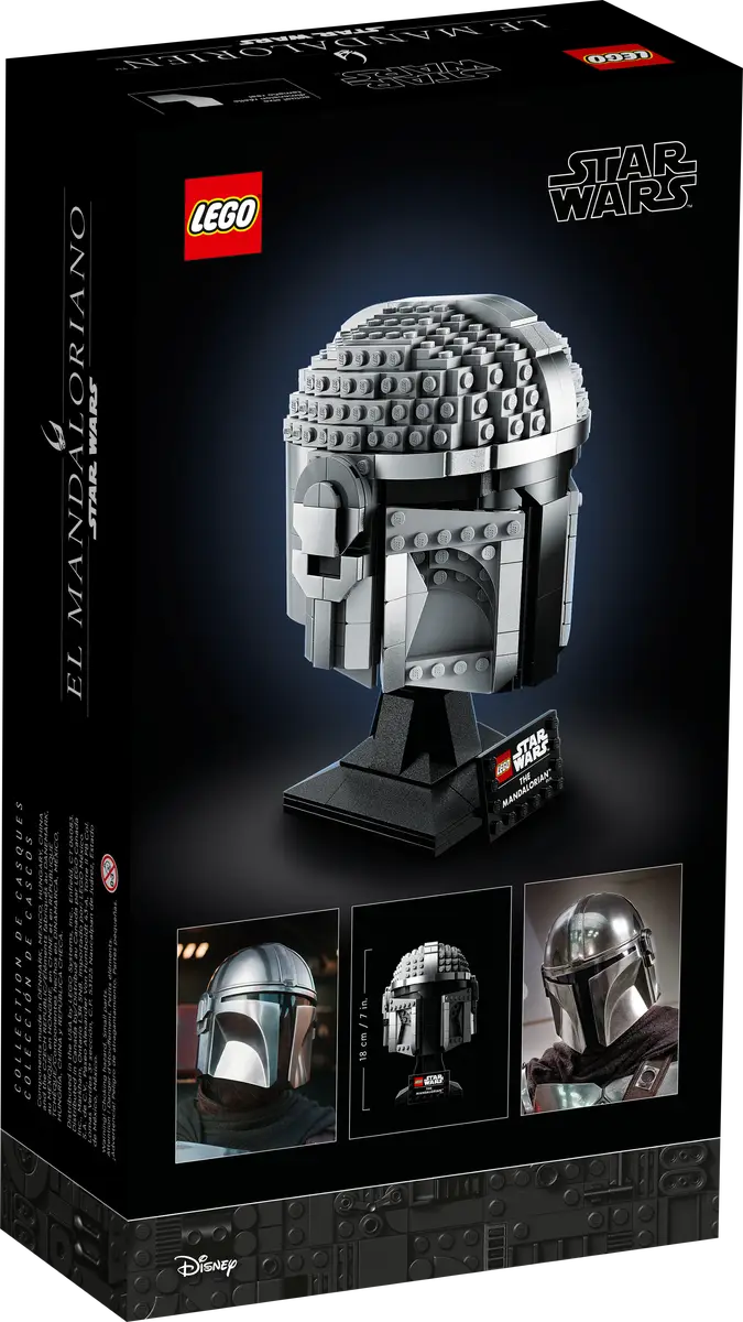 LEGO 75328 Star Wars The Mandalorian Helmet image 4