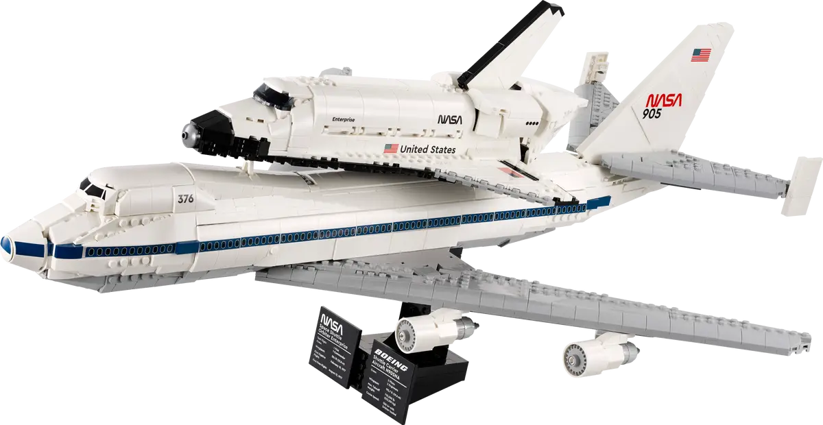 LEGO 10360 Icons Shuttle Carrier Aircraft image 0