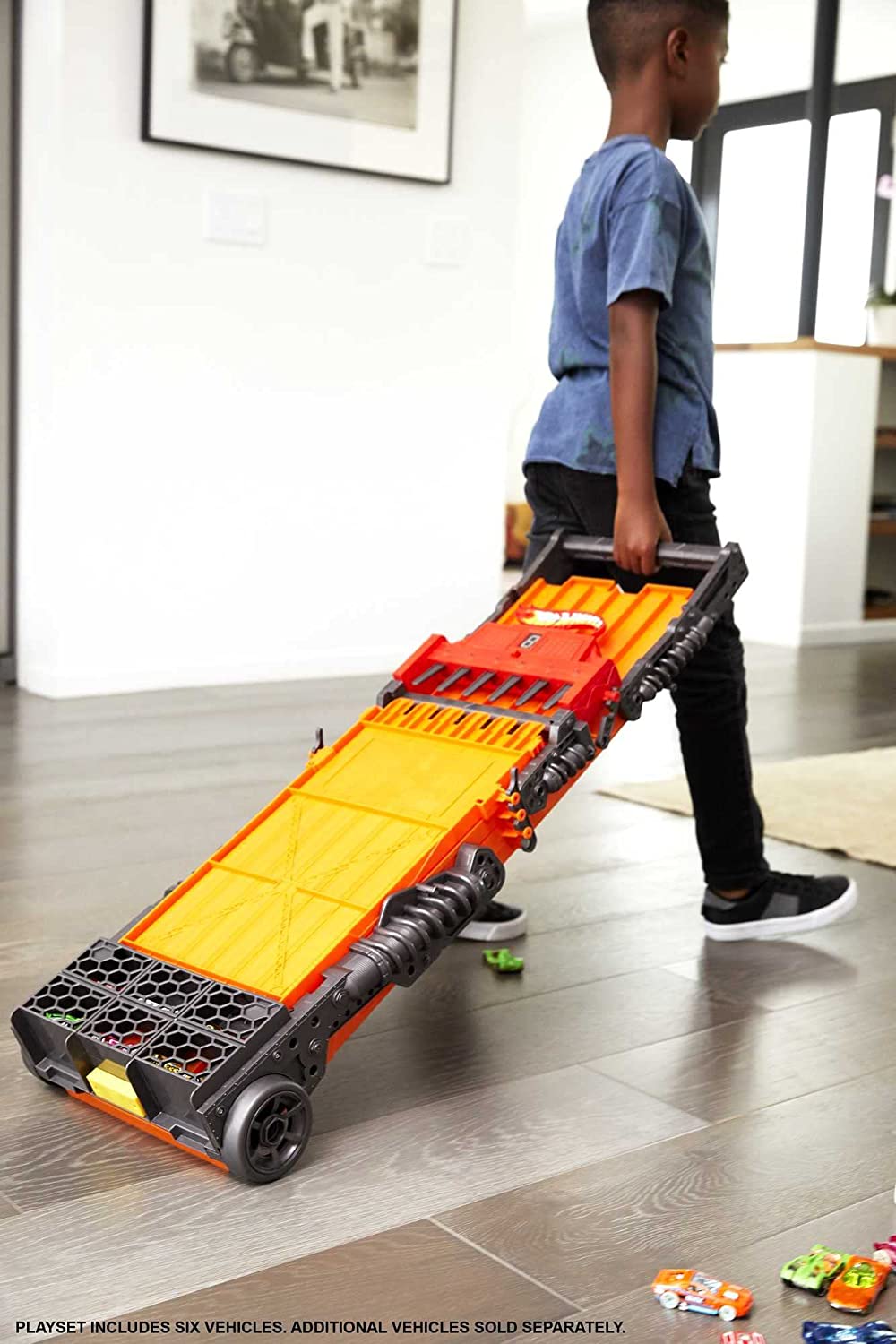 Hot Wheels Super 6-Lane Raceway, 8Ft Track image 5