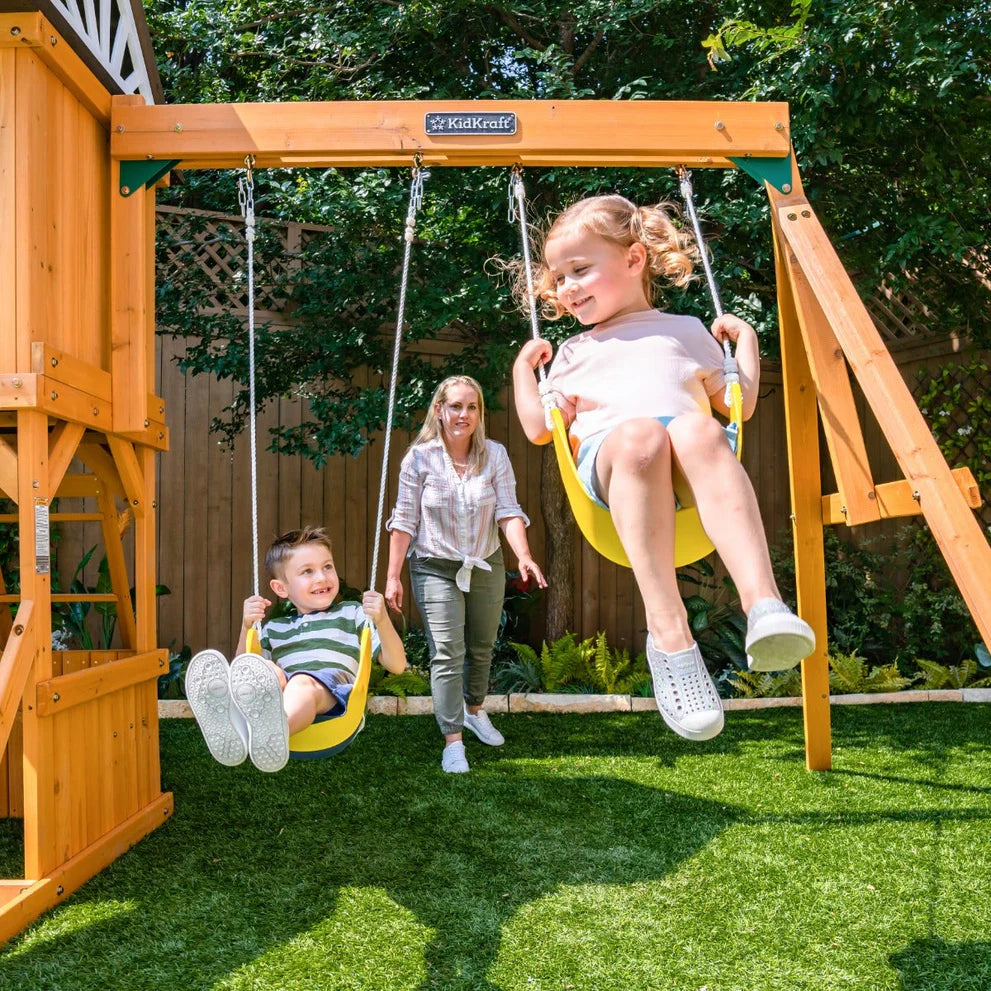 KidKraft Laurel Retreat Wooden Swing Set