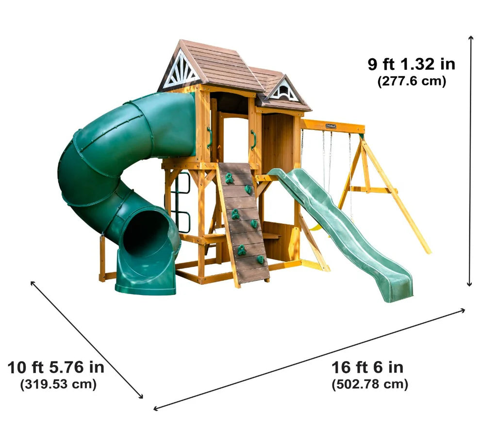 KidKraft Laurel Retreat Wooden Swing Set