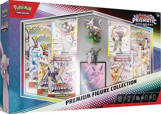 Pokémon TCG: Scarlet & Violet Prismatic Evolutions Premium Figure Collection