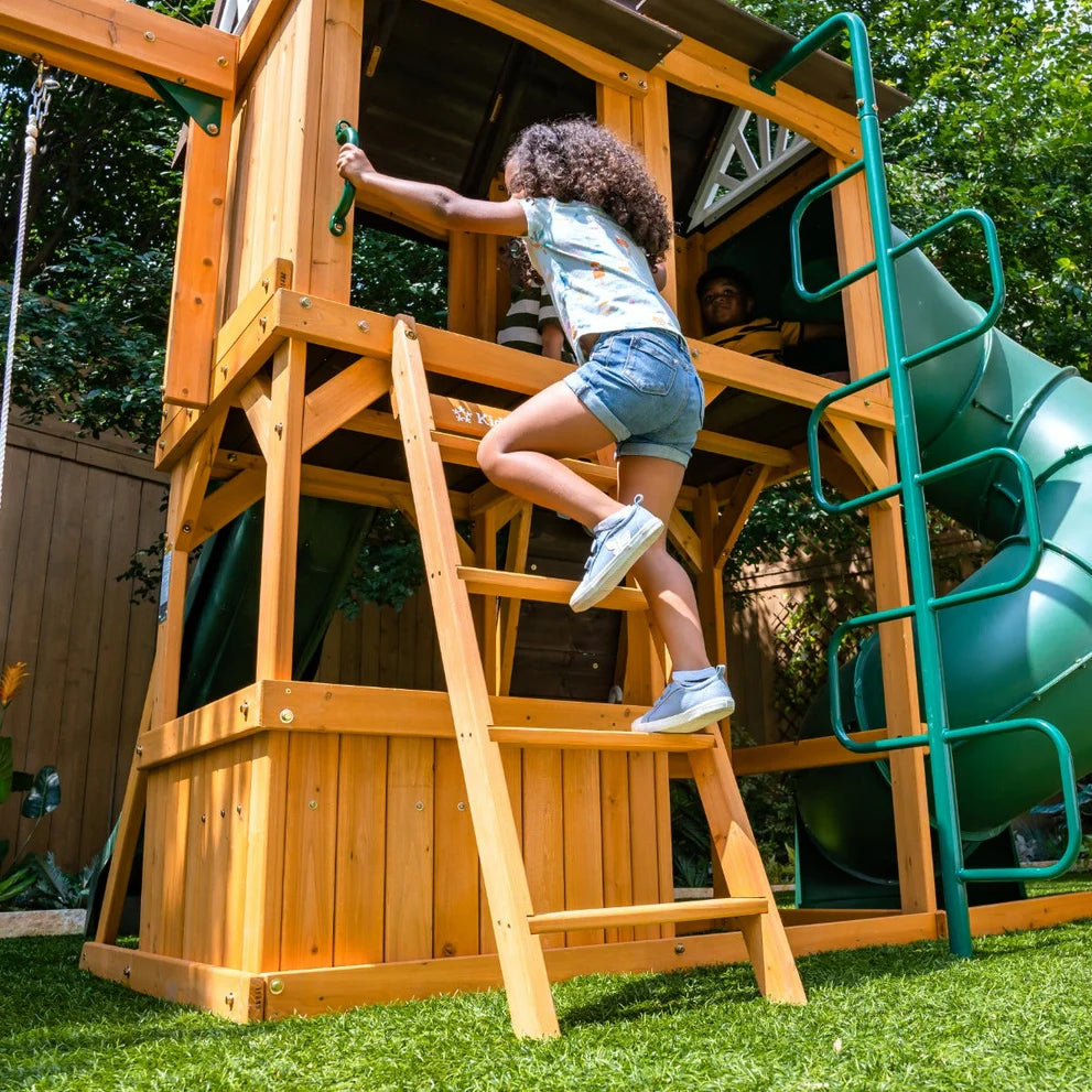 KidKraft Laurel Retreat Wooden Swing Set