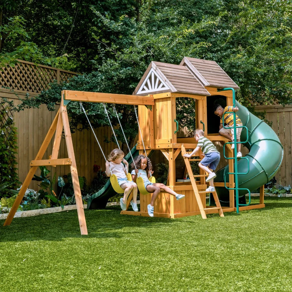 KidKraft Laurel Retreat Wooden Swing Set