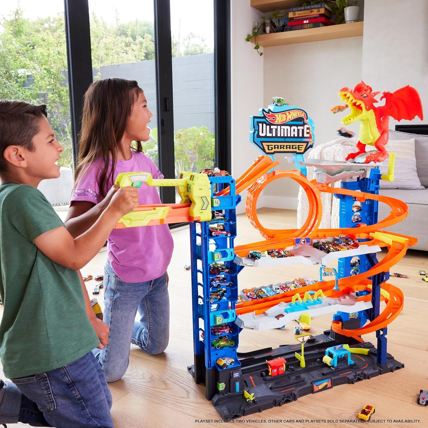 Hot Wheels Ultimate Garage, car eating Dragon image 4