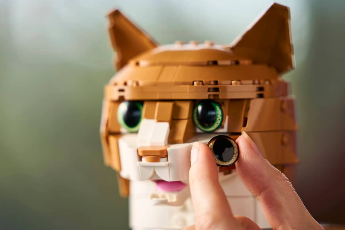 LEGO 21376 Ideas Orange Cat
