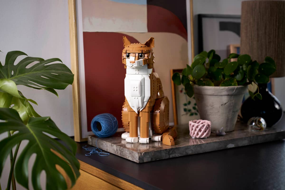 LEGO 21376 Ideas Orange Cat