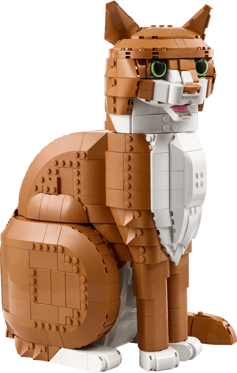 LEGO 21376 Ideas Orange Cat