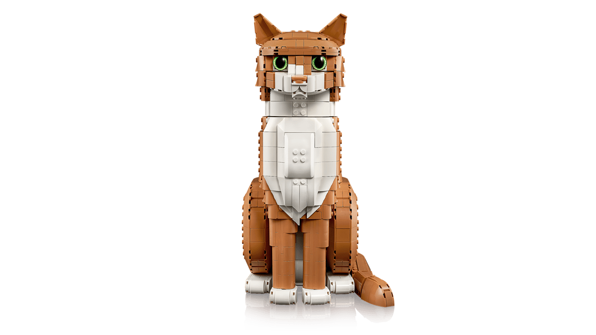 LEGO 21376 Ideas Orange Cat